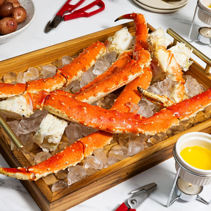 🦀🦀🦀Super Colossal Red King Crab Legs🦀🦀🦀