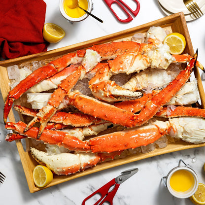 🦀🦀🦀Super Colossal Red King Crab Legs🦀🦀🦀